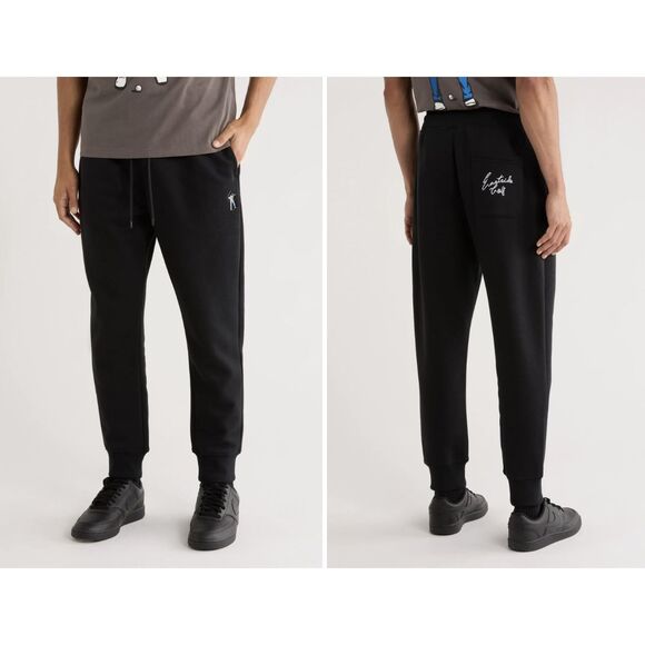 Men's Eastside Golf Core Fleece Sweatpants Joggers in Black size XL - Picture 2 of 6